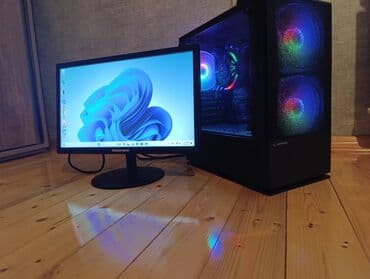 ssd 512gb: Gamer PC • Monitor Hansmann 19"inc 75Hz • Prosessor(cpu) i5-11-ci — 1