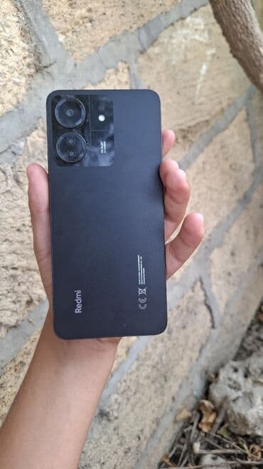 аккумулятор для телефона флай дс 128: Redmi 13C, 128 GB, rəng - Qara, Sensor, Barmaq izi, Face ID — 5