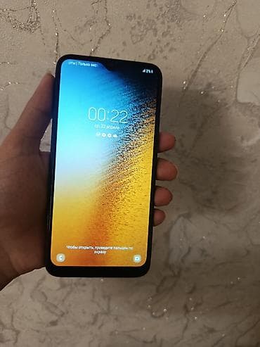 Samsung Galaxy A10, 32 GB, rəng - Qara, Sensor, Barmaq izi, İki sim kartlı