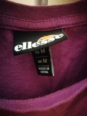 Hicab: Ellesse brendli unisex T‑shirt - Rəng: bənövşəyi - Ön hissə: böyük — 3