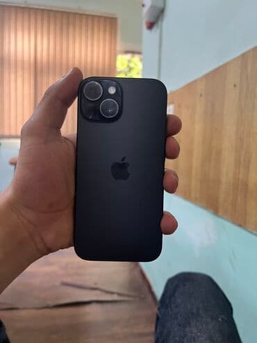 IPhone 15, 128 GB, Black Titanium, Face ID lalafo.az -da IPhone 15, 128 GB, Black Titanium, Face ID