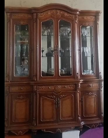 klassik qorka: Yeni( qorka ) - Material: ağac karkas, təbii ağac teksturası və oyma — 1