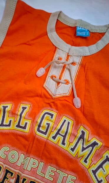 Uşaq geyimləri dəsti və köynək 1) İki hissəli dəst: - Yaş qrupuna — 7