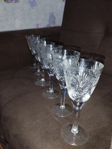 Qədəhlər, Xrustal, 6 ədədli dəst lalafo.az -da Qədəhlər, Xrustal, 6 ədədli dəst