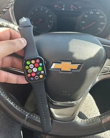 samsung watch 1: Apple 10 seriya 46mm satılır.Şüşəsi çartlayıb deyə bu qiymətə — 1