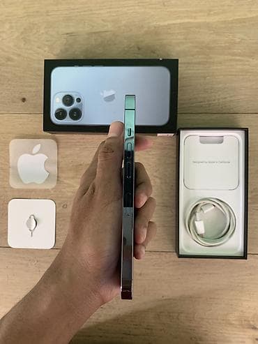 iphone wp: IPhone 13 Pro, 128 GB, Sierra Blue, Face ID — 4