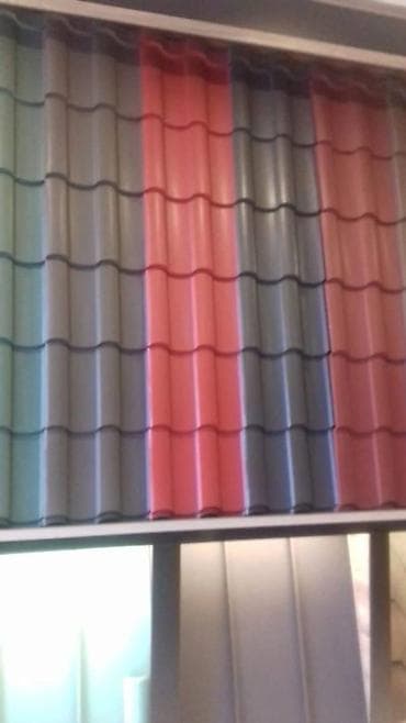 Çerepitsa: Metal dam örtükləri, rəng - Qırmızı — 3