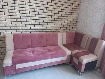 krep parca: L formalı künc divanı - Dizayn: Müasir L şəkilli künc komplekti — 1