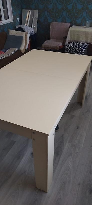 ustul: Qonaq otağı üçün, İşlənmiş, Açılan, Dördbucaq masa — 5