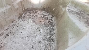 hamam perdesi: Künc akril vanna - Material: akril - Forma: künc yerləşdirmə üçün — 5