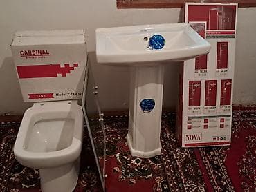 seyif: Teze karopka istfade olmuyub duş seti herbir esyasi var unitaz — 8