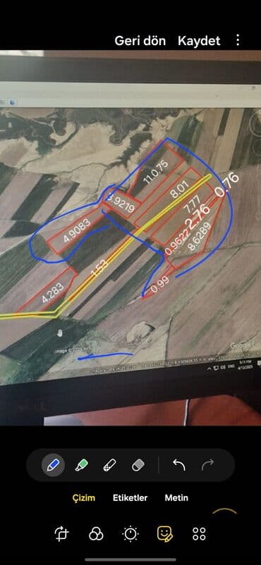 cennet park musfiq qesebesi: 6400 sot, Kənd təsərrüfatı, Kupça (Çıxarış) — 9