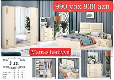 Yataq desti fabrik istehsalıdır Kredit verilir Negd endirimdə