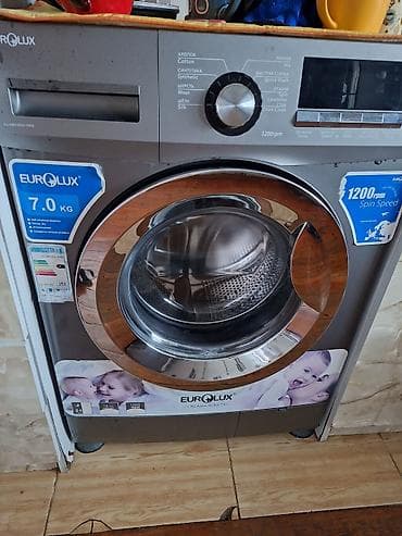 Paltaryuyan maşın Eurolux, 7 kq, İşlənmiş, Avtomat, Qurutmasız — 3