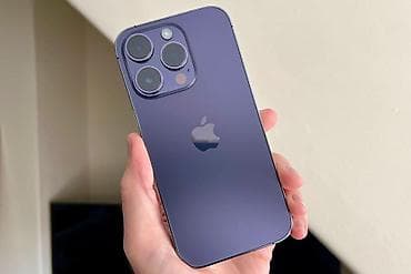 samsung son model: IPhone 14 Pro, 128 GB, Deep Purple, Zəmanət, Barmaq izi, Simsiz şarj — 2
