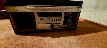 witcher 3: Məhsul: Retro ev audio sistemi – radiola + maqnitofon + akustik blok — 8