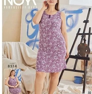 Noya Home & Sleep Wear – Qadın ev və yuxu donu - Ölçü: m - Mənşə
