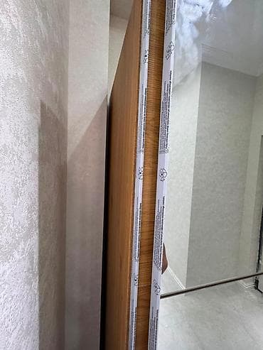Yeni, 2 qapılı, Güzgülü, Qəhvəyi, Taxta, Kupe, Düz dolab — 1