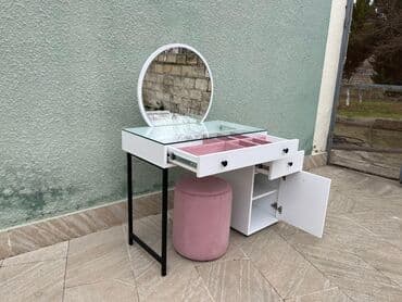 купить трюмо с зеркалом: Новый, Трюмо, Ламинат, Нет кредита, Платная доставка — 8