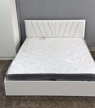 Mebel: İki nəfərlik çarpayı və döşək dəsti - Dizayn: Minimalist, düz lalafo.az -da Mebel: İki nəfərlik çarpayı və döşək dəsti - Dizayn: Minimalist, düz