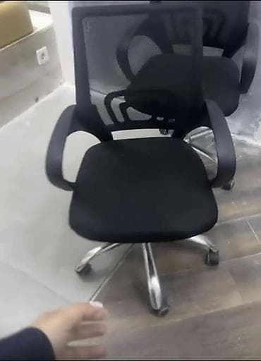 mebel dekor: Təkərli, Qolları tənzimlənmir, Parça — 1