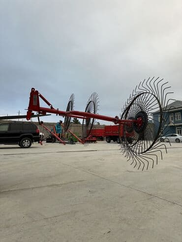 traktor qosqusu: Ot topalayan dırmıq. Nəğd qiymətə təqdim olunur. Məhsulun çəkisi 150 — 5