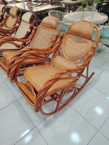 Kreslo kaçalka Yüksək keyfiyyətli babuk ağacindan hazirlanmiş