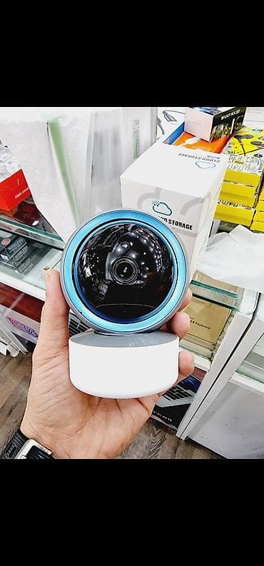 magic 8 pro: Wi‑Fi IP Daxili Təhlükəsizlik Kamerası - 360° fırlanan “dome” — 2