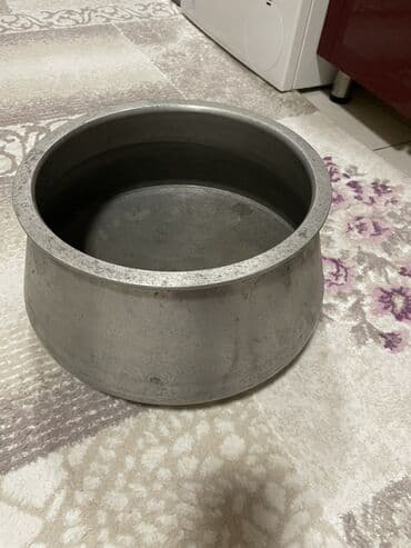 Aş qazanı: Aş qazanı, rəng - Gümüşü, Alüminium — 2