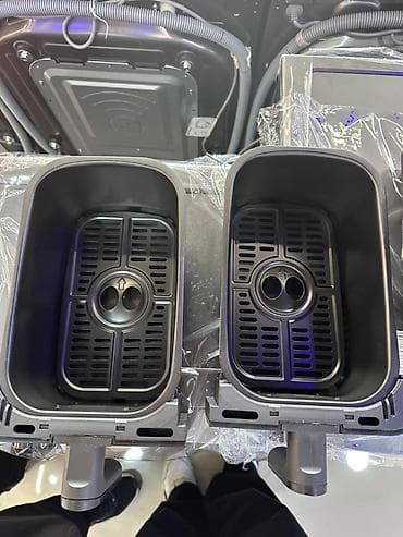 kartof qizardan: RAF Dual Air Fryer R5292 satılır. İki ayrı səbətli sistemi ilə eyni — 3