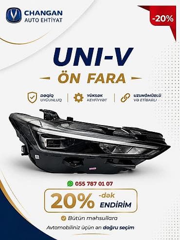 lada baqaj: Changan UNI-V ehtiyat hissələri - Modelə dəqiq uyğunluqla istehsal — 3