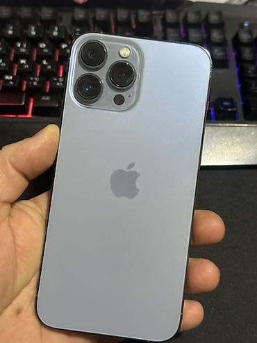 qədim samovar satisi: IPhone 16 Pro Max, 512 GB, Sierra Blue, Face ID — 1