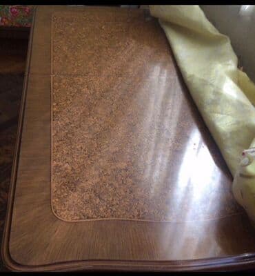 стол из столешницы: Qonaq masası, İşlənmiş, Açılan, Dördbucaq masa — 3