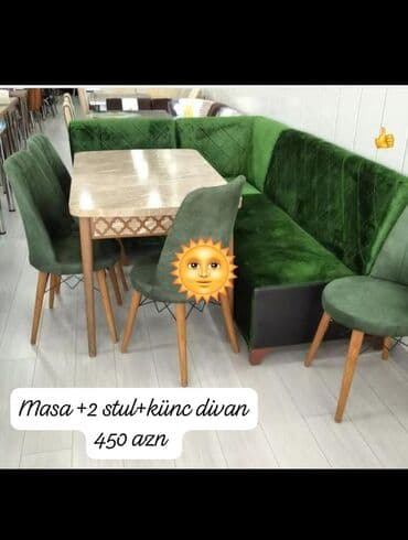 ikinci əl künc divanları: Yeni, Künc divan, Mətbəx üçün, Qonaq otağı üçün, Açılan — 1