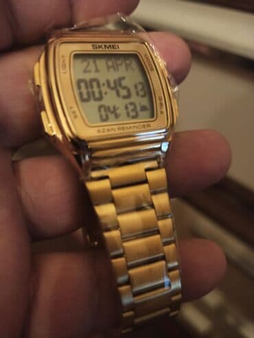 irshad telecom is saatlari: Yeni, Qol saatı, rəng - Qızılı — 2