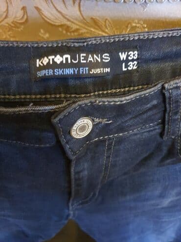 kişi cins şalvarları: Джинсы
koton firmasidir — 4