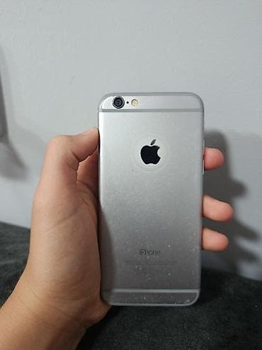 iphon 6 plus: IPhone 6, 16 GB, Qara, Barmaq izi — 6