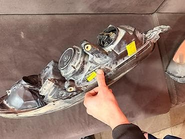 07 şəkili: Komplekt, Yaxın və uzaq vuran işıqlar Audi, Orijinal, Almaniya — 2