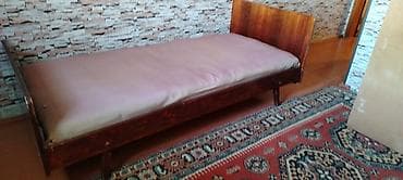 mebel taxta: Təknəfərlik çarpayı, Matras ilə, Siyirməsiz — 1