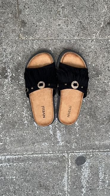 melek sep: Nivelli qadın şlapesi – zərif və rahat - Model: slip-on şlape - Rəng — 3