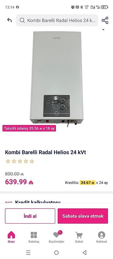 Təmir və tikinti: Yeni Kombi 24 kVt, Pulsuz çatdırılma, Ödənişli quraşdırma, Zəmanətli, Kredit yoxdur — 8