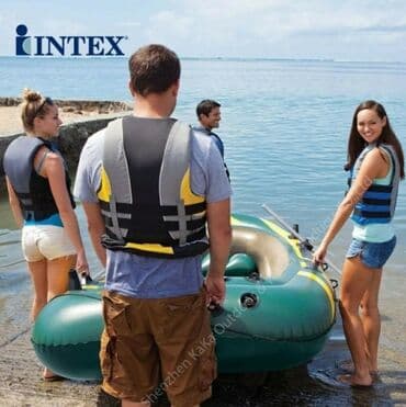 купить катер в баку: Hava ilə doldurma 3 nəfərlik Qayıq-İNTEX amerika — 4