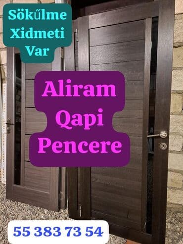 Qapi,pencere aliram