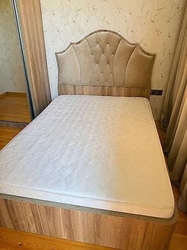 komod satilir: İkinəfərlik çarpayı, Dolab, Azərbaycan, İşlənmiş — 1