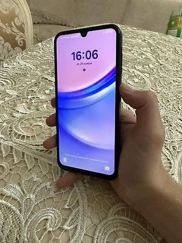 samsung s53: Samsung Galaxy A15, 128 GB, rəng - Göy, İki sim kartlı — 2