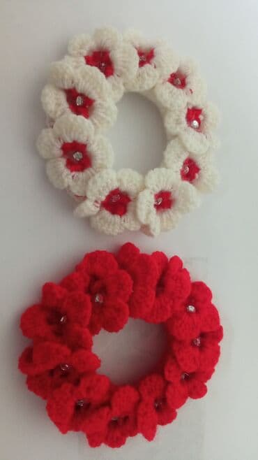 tek qaş: Sac rezinleri oz el isimdir, sacda cox gozel gorunuse malikdir — 3