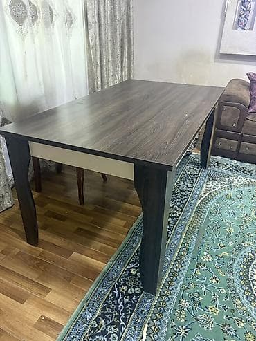 Qonaq masası, Yeni, Açılmayan, MDF, Dördbucaq masa