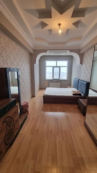 nizamide kiraye evler: 2 otaqlı mənzil – geniş və işıqlı planlama evi. içində mebiler var — 5