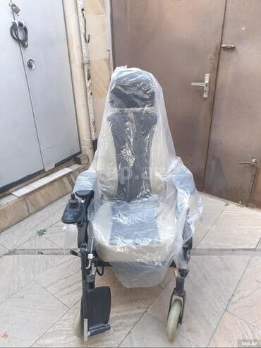 Аккумуляторы: Elektrik əlil arabası yalniz vacap - İdarəetmə: sağ qoltuqaltında — 1