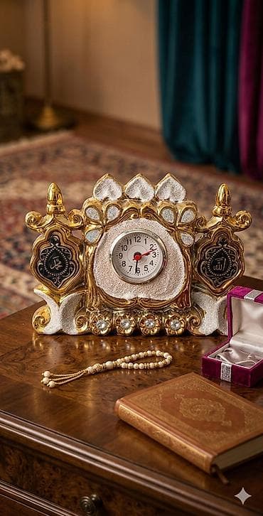 Ev saatları: Masaüstü saatlar, Saniyə əqrəbi — 1